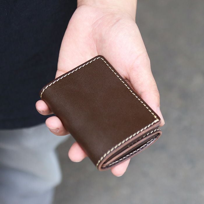 3つ折りニューウォレット[sokunou] ｜革鞄・革小物のPORCO ROSSO