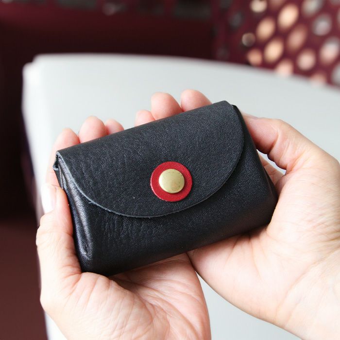 お札が折れないミニ財布｜革鞄・革小物のPORCO ROSSO（ポルコロッソ）