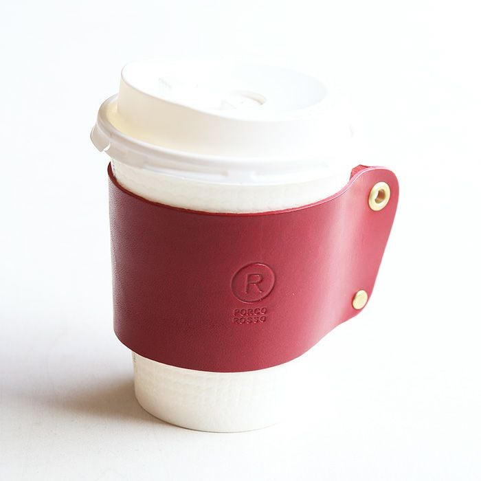 コーヒースリーブ｜革鞄・革小物のPORCO ROSSO（ポルコロッソ）