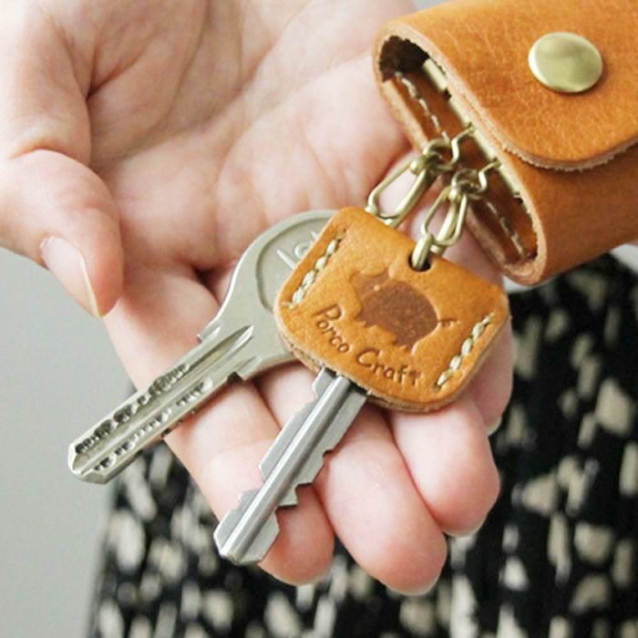 クラフト キーカバー｜革鞄と革小物のPORCO ROSSO（ポルコロッソ）