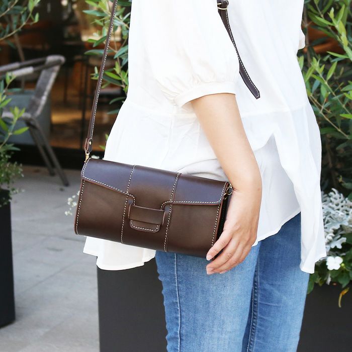 2WAYフラップクラッチ｜PORCO ROSSO