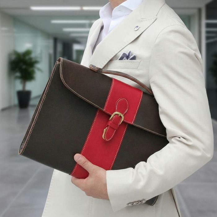 トランク型 ブリーフケースA4E｜PORCO ROSSO