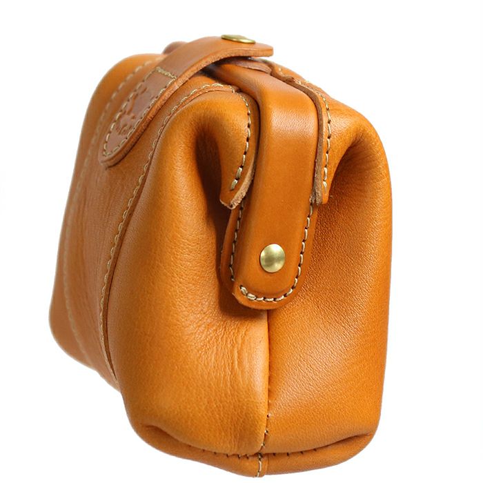 がま口ポーチ｜革鞄・革小物のPORCO ROSSO（ポルコロッソ）