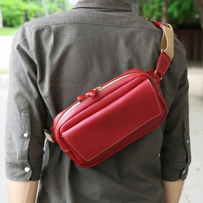 フラップソフトボディバッグ｜革鞄・革小物のPORCO ROSSO（ポルコロッソ ）