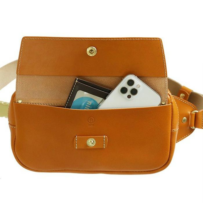 フラップソフトボディバッグ｜革鞄・革小物のPORCO ROSSO（ポルコロッソ ）