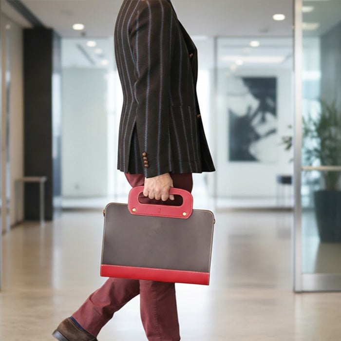 PCバッグ(ハンドル) [nouki3] ｜革鞄・革小物のPORCO ROSSO