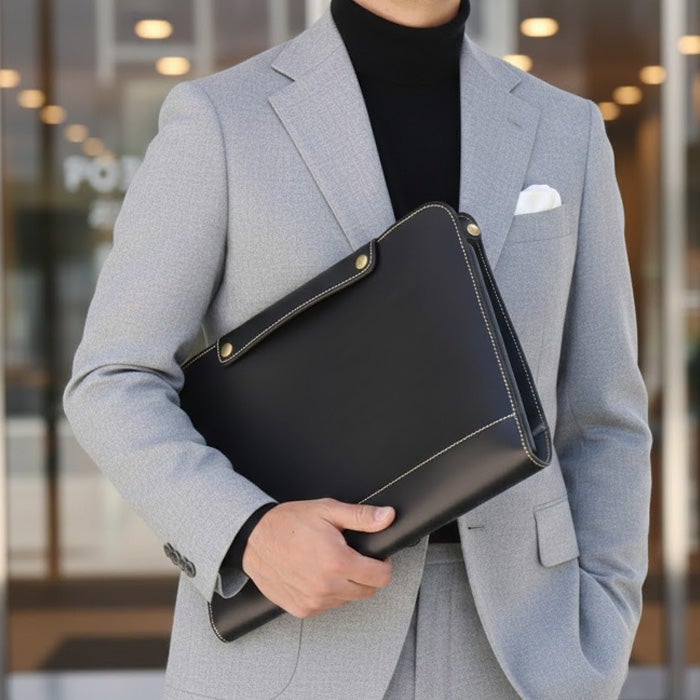 PCバッグ(かぶせ) [nouki3] ｜革鞄・革小物のPORCO ROSSO（ポルコロッソ）