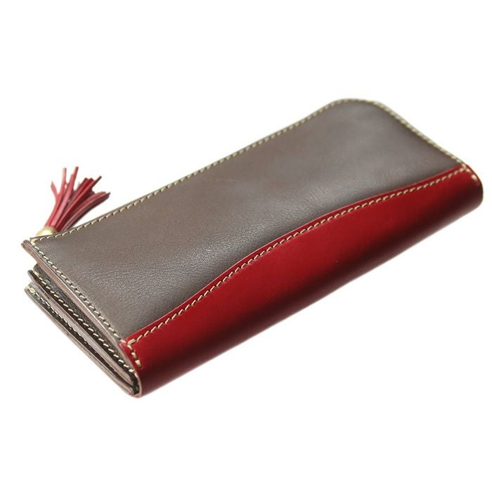 タッセルL字長財布｜革鞄と革小物のPORCO ROSSO（ポルコロッソ）