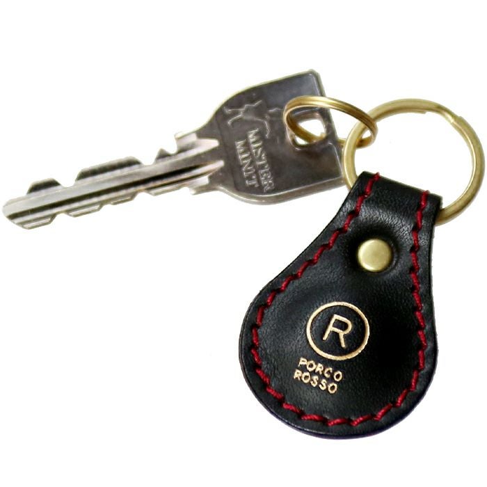 ティアドロップキーリング｜革鞄・革小物のPORCO ROSSO（ポルコロッソ）