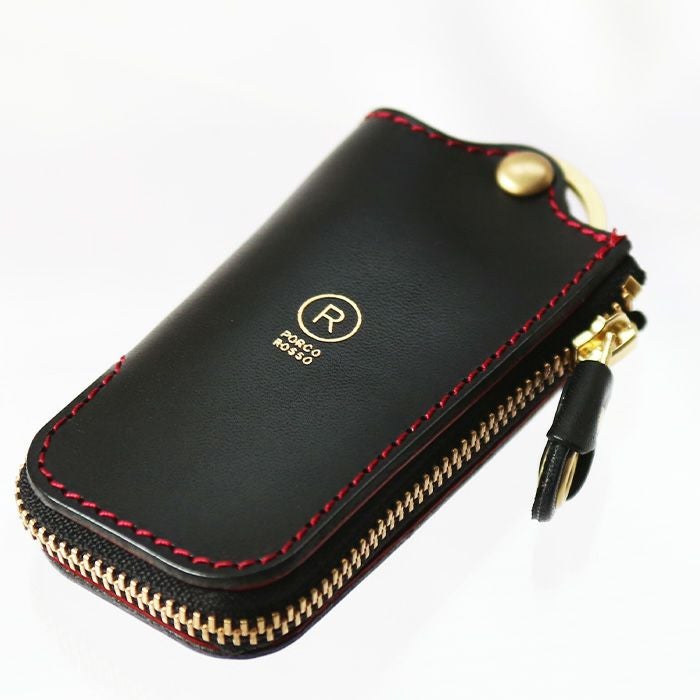 レザーZIPキーケース｜革鞄・革小物のPORCO ROSSO（ポルコロッソ）