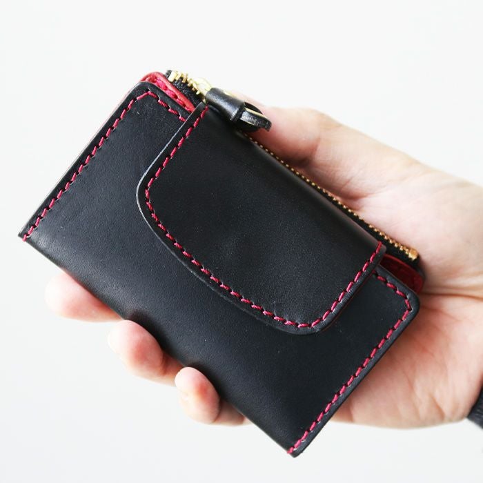 オールインワン4連キーケース（小銭入れ付き）｜革鞄・革小物のPORCO