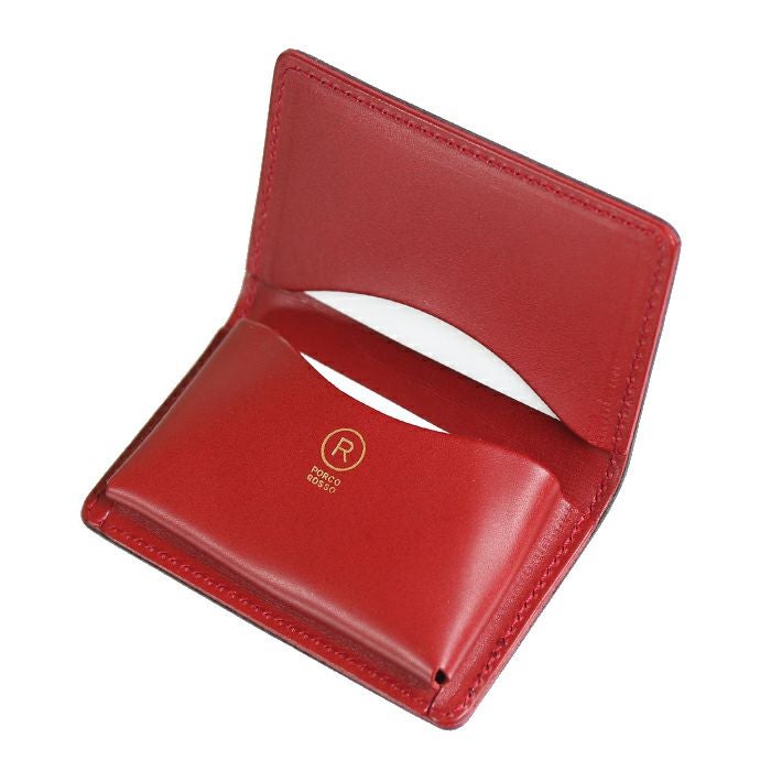 薄マチ名刺入れ｜革鞄・革小物のPORCO ROSSO（ポルコロッソ）