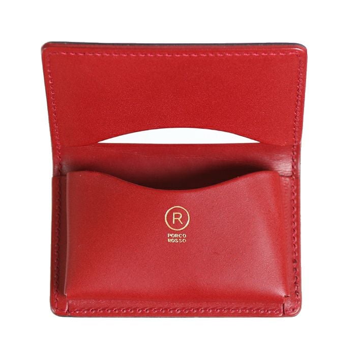 薄マチ名刺入れ｜革鞄・革小物のPORCO ROSSO（ポルコロッソ）