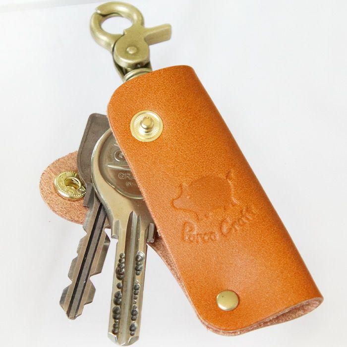 クラフトシリーズ コンパクトキーケース[sokunou] ｜革鞄・革小物の