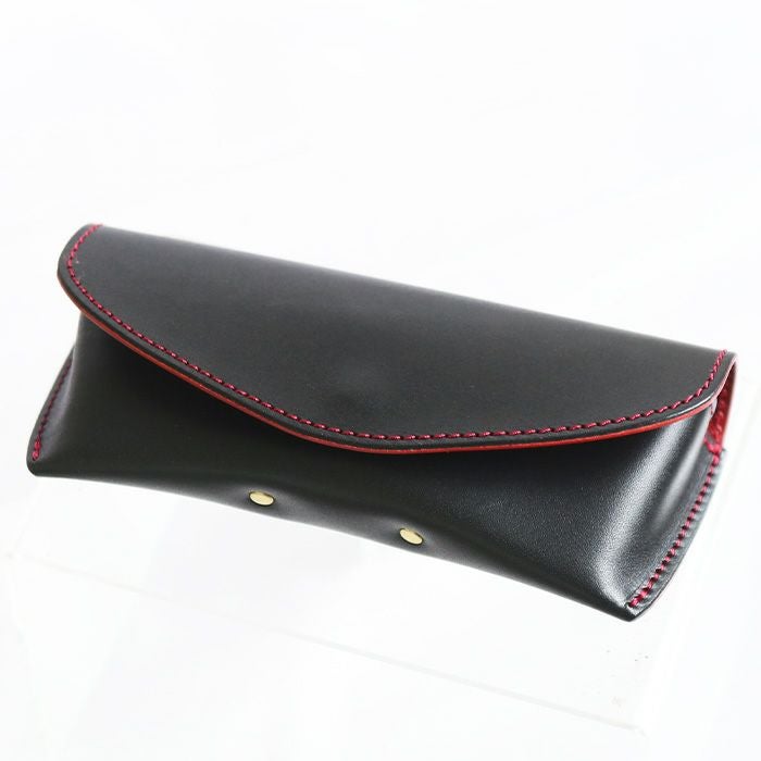 フラップメガネケース｜革鞄と革小物のPORCO ROSSO（ポルコロッソ）