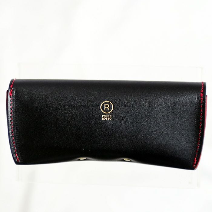 フラップメガネケース｜革鞄と革小物のPORCO ROSSO（ポルコロッソ）
