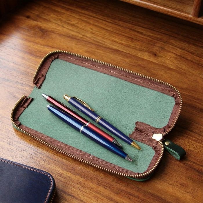 PORCO ROSSO ルガトショルダー／トレーペンケース／ネイビー 公式サイト・薬院本店限定/ルガトショルダー／トレーペンケース