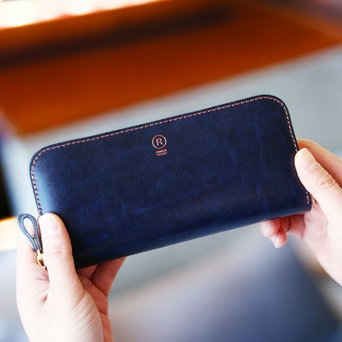 公式サイト・薬院本店限定/ルガトショルダー／ラウンドZIP長財布