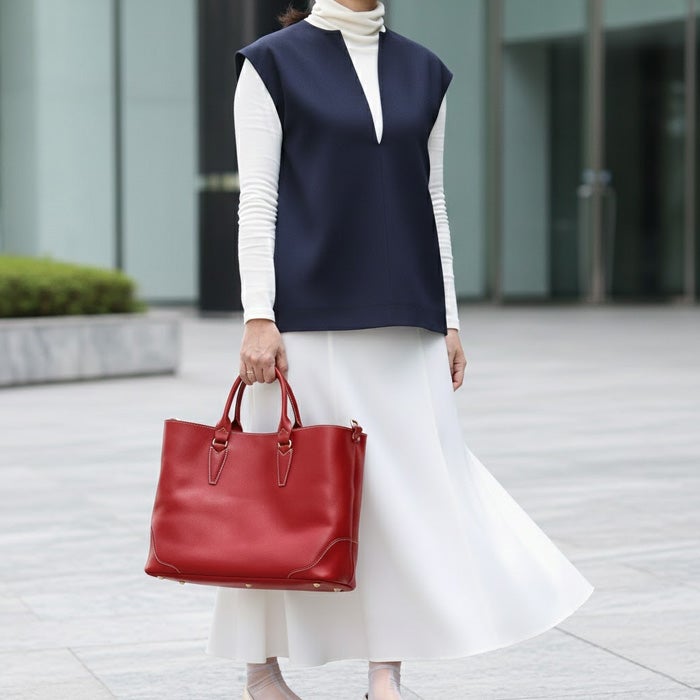 2WAYパネルインビジネスバッグA4E [nouki3] ｜革鞄・革小物のPORCO