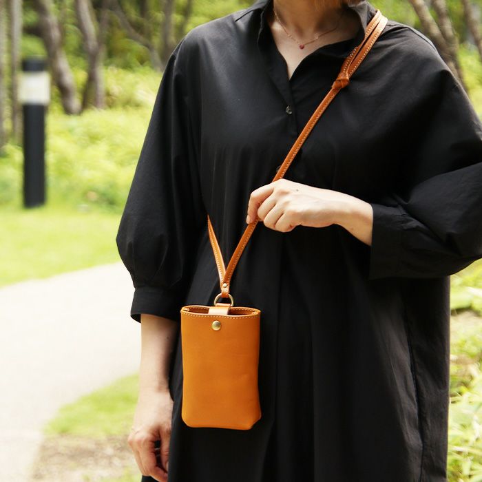 クラフトシリーズ ポシェット[nouki3] ｜革鞄・革小物のPORCO ROSSO