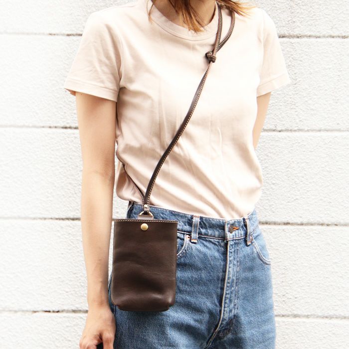 クラフトシリーズ ポシェット[nouki3] ｜革鞄・革小物のPORCO ROSSO