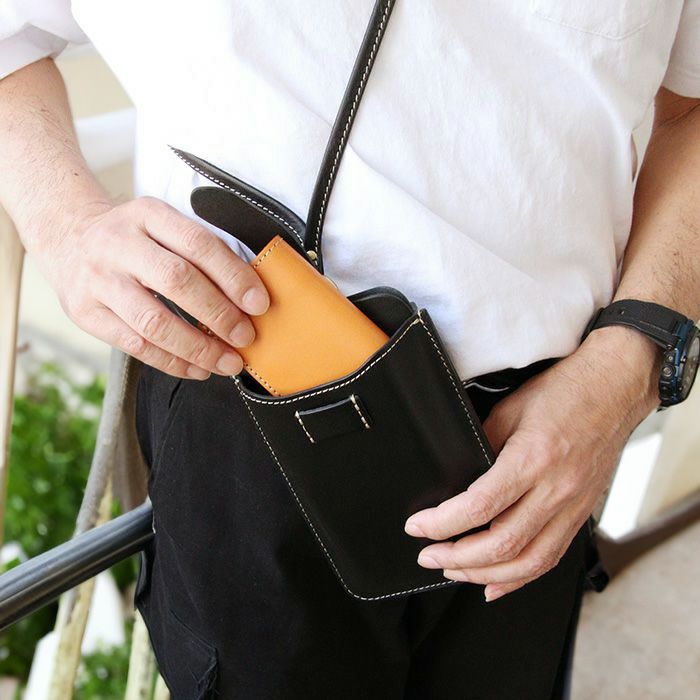 ベルテッドスモールショルダー[nouki3] ｜革鞄・革小物のPORCO ROSSO