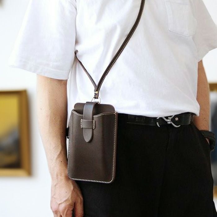 ベルテッドスモールショルダー[nouki3] ｜革鞄・革小物のPORCO ROSSO