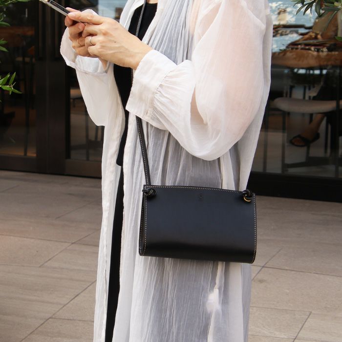 ホリゾンタルスモールショルダー [nouki3] ｜革鞄・革小物のPORCO