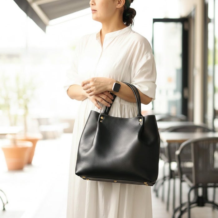 タックトートバッグ [nouki3] ｜革鞄・革小物のPORCO ROSSO