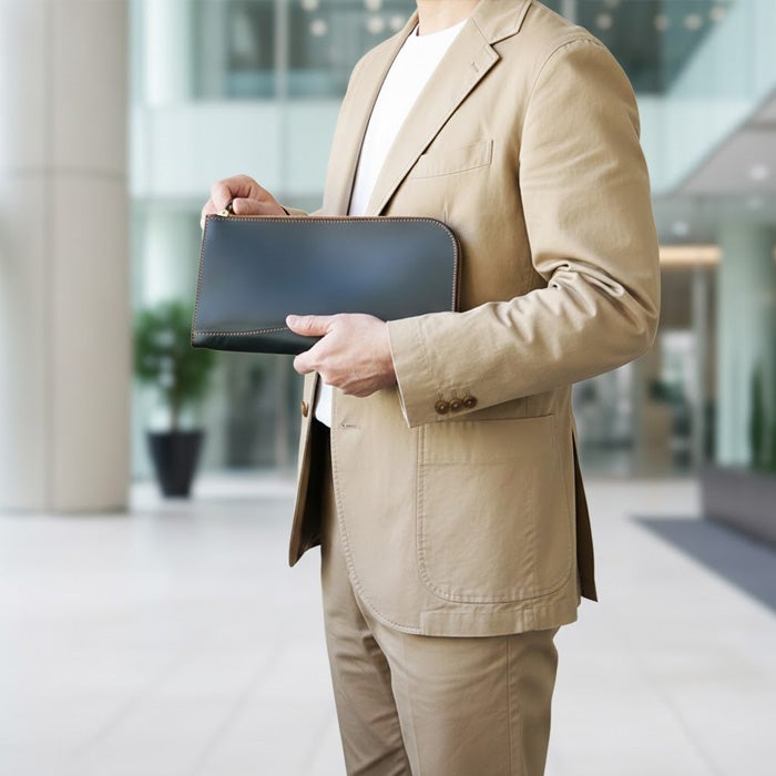 公式サイト・薬院本店限定/ルガトショルダー／L字クラッチバッグS