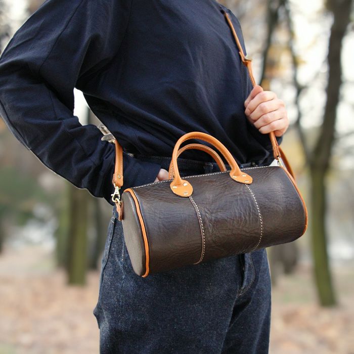 クラフトシリーズ ミニボストンバッグ [nouki1] ｜革鞄・革小物のPORCO