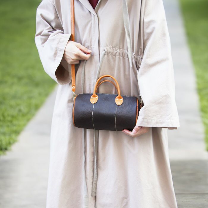 クラフトシリーズ ミニボストンバッグ [nouki1] ｜革鞄・革小物のPORCO