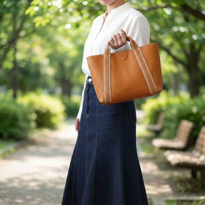 アクティブトートバッグS [nouki3] ｜革鞄・革小物のPORCO ROSSO