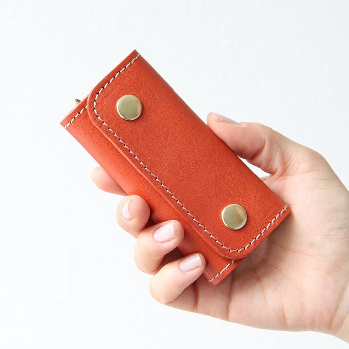 アリゾナレザー／ダブルホックキーケース [sokunou] ｜革鞄・革小物の