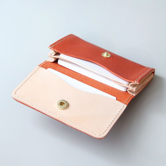 アリゾナレザー／名刺入れ 仕切り付き [sokunou] ｜革鞄・革小物の