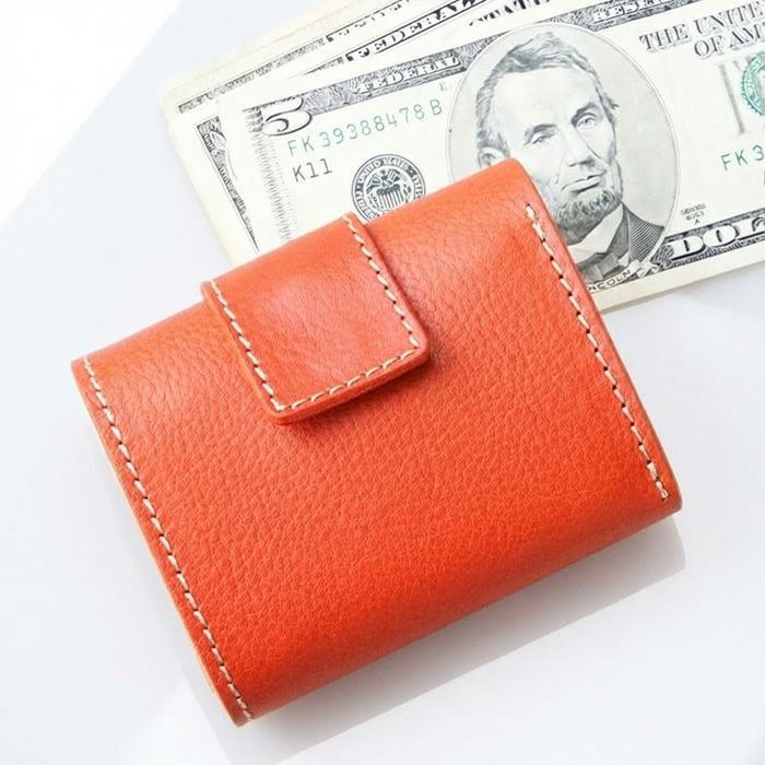 アリゾナレザー／三つ折り財布 [sokunou] ｜革鞄・革小物のPORCO ROSSO