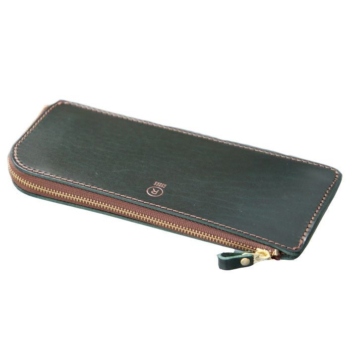 公式サイト・薬院本店限定/ルガトショルダー／薄マチL字ZIP長財布