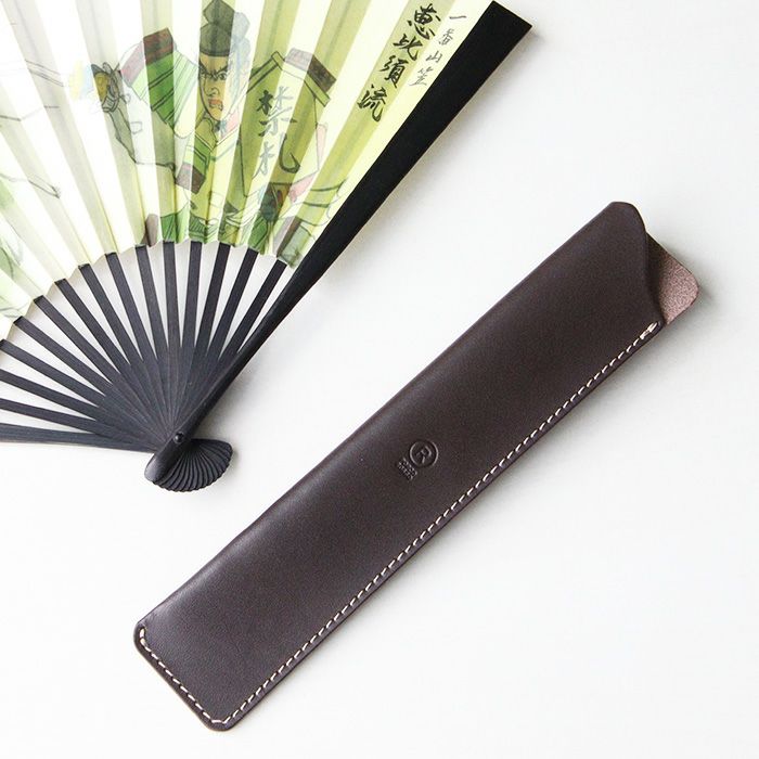 扇子ケース[sokunou] ｜革鞄・革小物のPORCO ROSSO（ポルコロッソ）