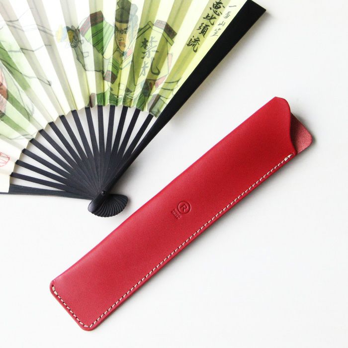 扇子ケース[sokunou] ｜革鞄・革小物のPORCO ROSSO（ポルコロッソ）