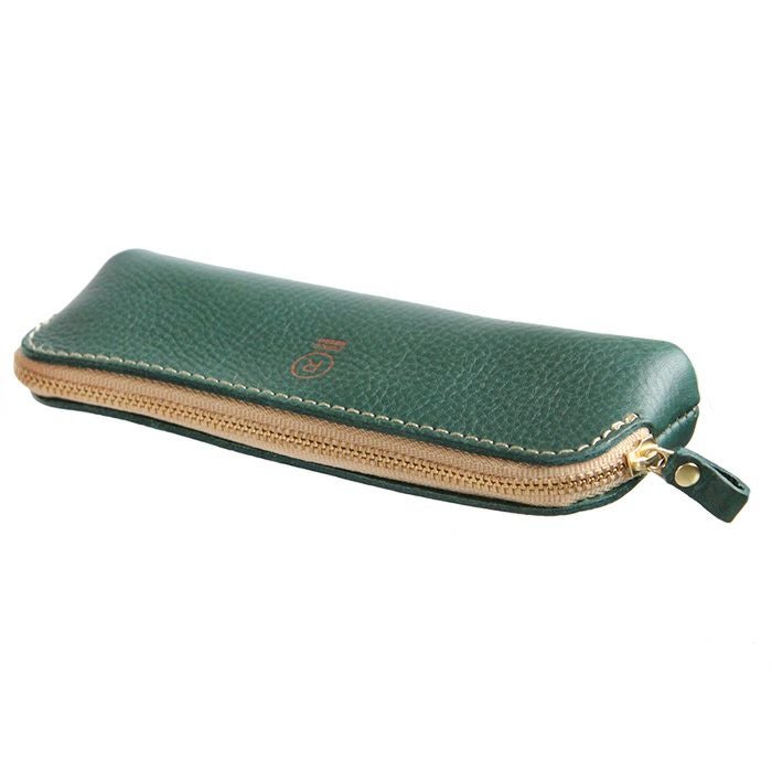 アリゾナレザー／コンパクトペンケース [sokunou] ｜革鞄・革小物の