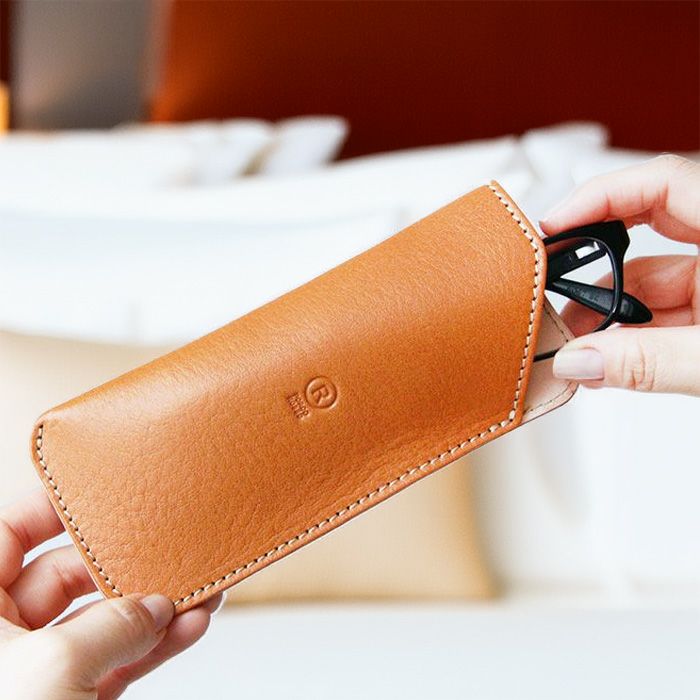 メガネスリーブ[sokunou] ｜革鞄・革小物のPORCO ROSSO（ポルコロッソ）