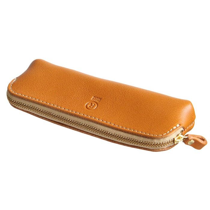 コンパクトペンケース[sokunou] ｜革鞄・革小物のPORCO ROSSO