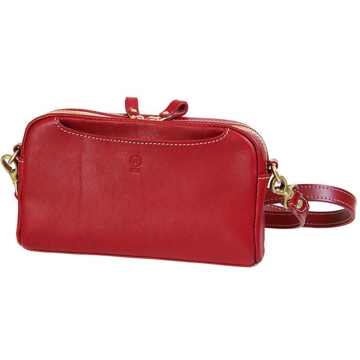 スクエアクラッチショルダー[nouki3] ｜革鞄・革小物のPORCO ROSSO