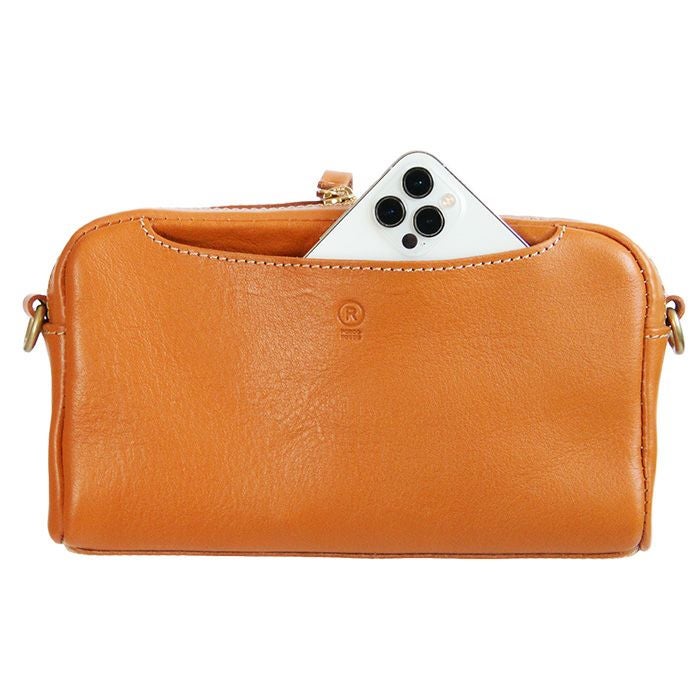 スクエアクラッチショルダー[nouki3] ｜革鞄・革小物のPORCO ROSSO