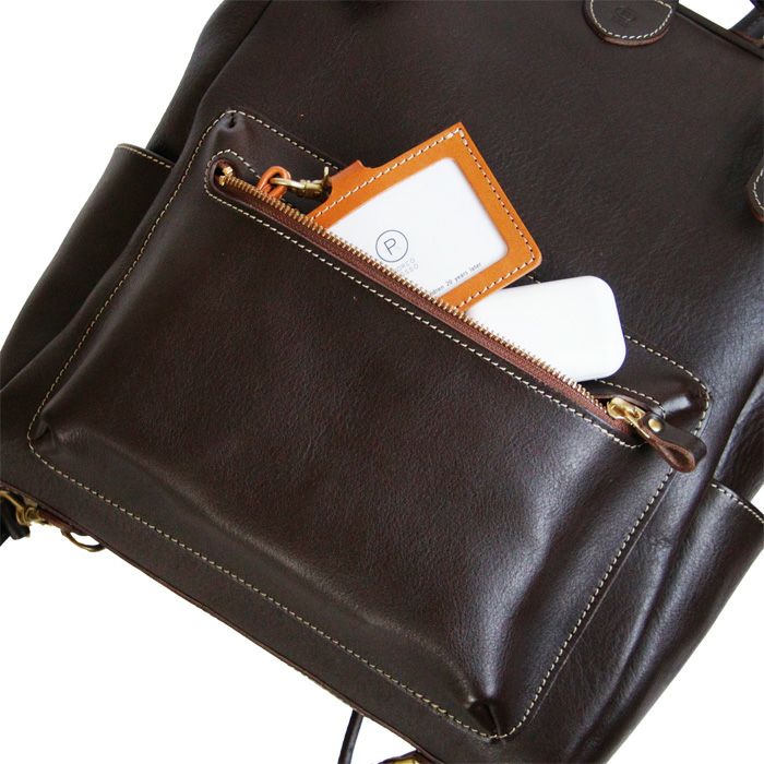 口枠オーバーナイトリュックサックM [nouki3] ｜革鞄・革小物のPORCO