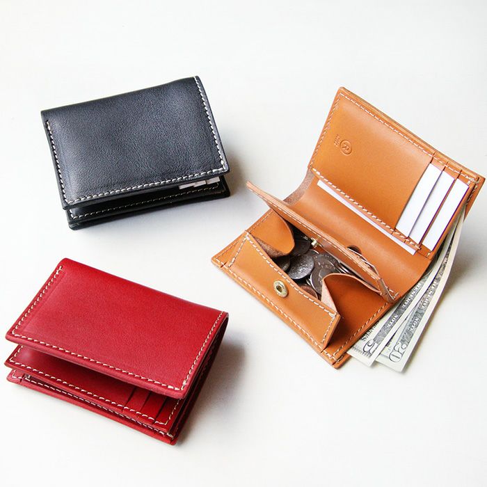 スリムBOXウォレット[sokunou] ｜革鞄・革小物のPORCO ROSSO