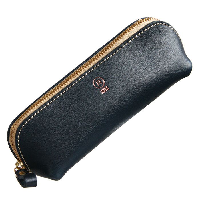 アリゾナレザー／三角ペンケース [sokunou] ｜革鞄・革小物のPORCO