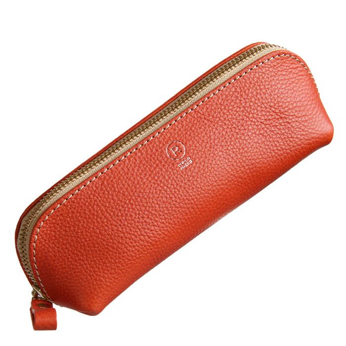 アリゾナレザー／三角ペンケース [sokunou] ｜革鞄・革小物のPORCO