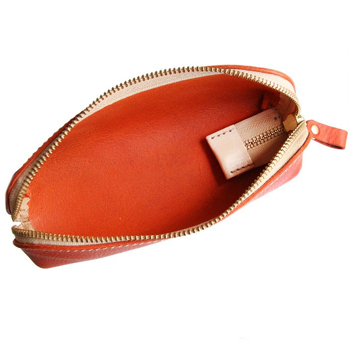 アリゾナレザー／三角ペンケース [sokunou] ｜革鞄・革小物のPORCO