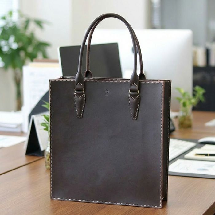 ハンドルトートバッグA4 [nouki3] ｜革鞄・革小物のPORCO ROSSO